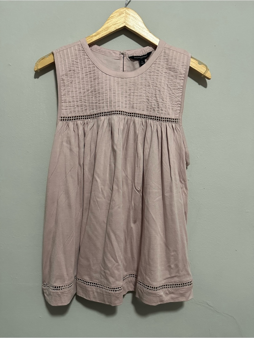 Banana Republic Lavender Sleeveless Boho Top